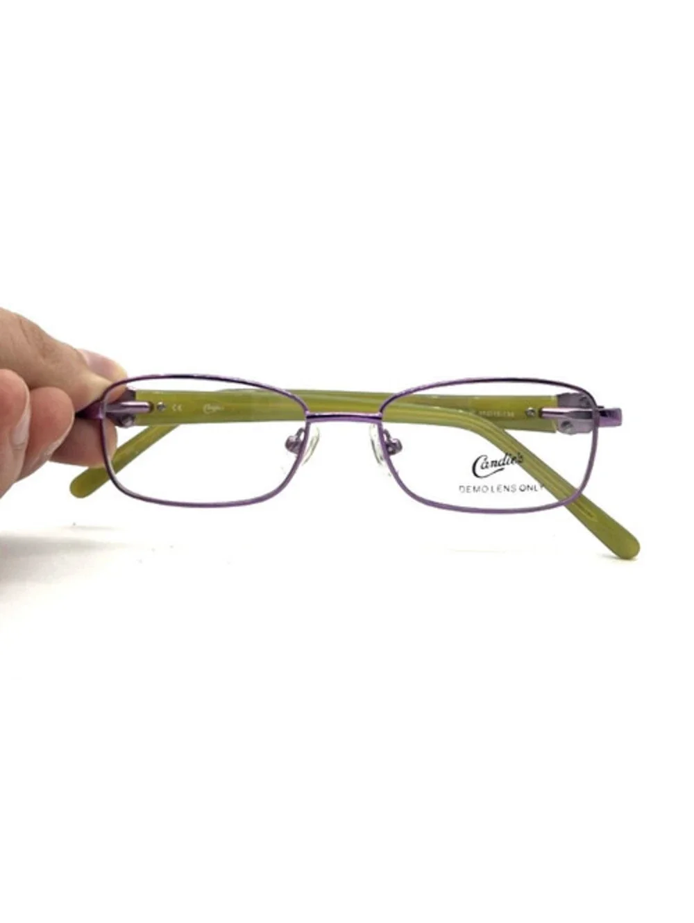Candie's C Rory Ltpur Purple Square Authentic Eyeglass Frames 48-15-130